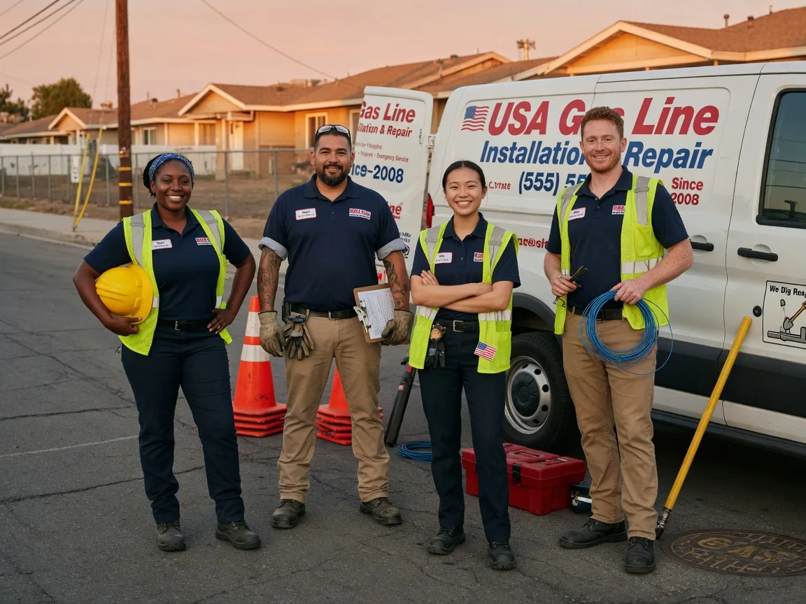 Gas Line Installation company in Morton, PA